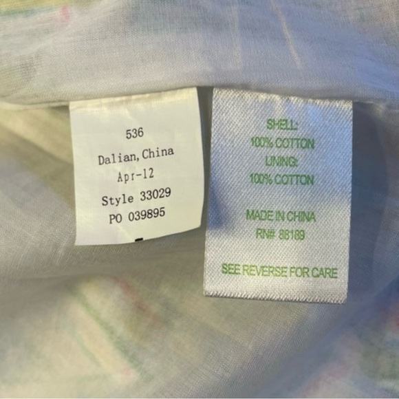 LILLY PULITZER Callie Resort Guiding Light Print Mini Skirt Women’s Size 6 - Picture 8 of 10